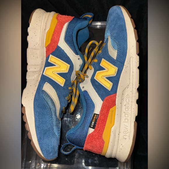 New Balance Shoes Mens 7.5 Blue 997H Outdoor Pack Cordura Varsity - Picture 13 of 15